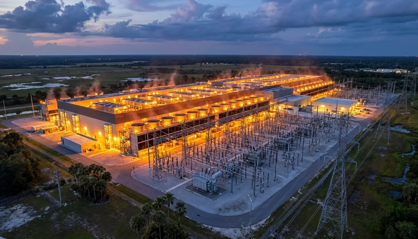 data center in florida using massive amounts of energy